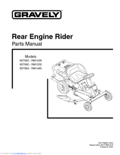 Gravely 927062 - RM1232 Parts Manual