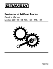Gravely 985114 Service Manual