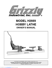 Grizzly H2669 Owner's Manual