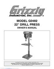 Grizzly G0482 Owner's Manual