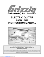 Grizzly H3123 Instruction Manual