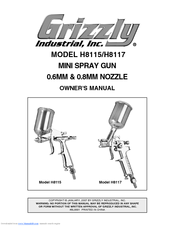 Grizzly H8117 Owner's Manual