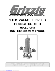 Grizzly H2854 Instruction Manual