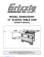 Grizzly G0460/G0461 Owner's Manual