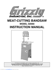Grizzly G0560 Instruction Manual