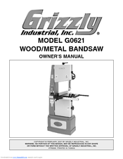 Grizzly G0621 Owner's Manual