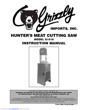 Grizzly G1016 Instruction Manual