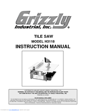Grizzly H3118 Instruction Manual