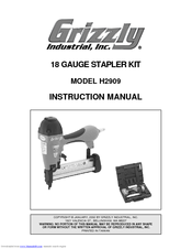 Grizzly H2909 Instruction Manual
