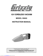 Grizzly H0602 Instruction Manual