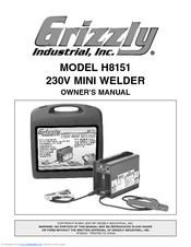 Grizzly H8151 Owner's Manual