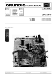 Grundig CUC 7301F Service Manual