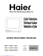 Haier HTAF15 User Manual