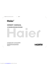 Haier LE19K300b User Manual