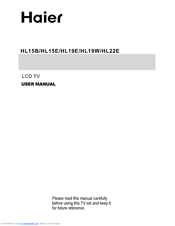 Haier HL15B User Manual