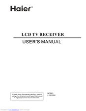 Haier L19H8 User Manual