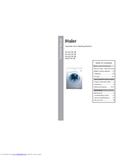 Haier HK1407TME Operation Manual