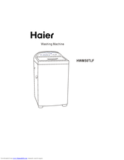 Haier HWM50TLF Use And Care Manual