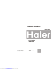 Haier HWM65-0528 User Manual