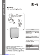 Haier XPB56-23S User Manual