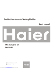 Haier XQS70-98 User Manual