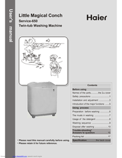 Haier 650 User Manual