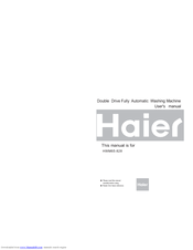 Haier HWM65-828 User Manual