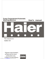 Haier XQB55-10H User Manual
