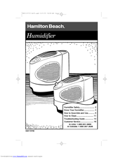Hamilton Beach 05521C Instruction Manual
