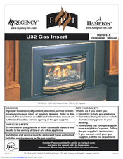 Fpi U32-LP2 Owners & Installation Manual