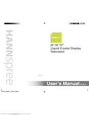 HANNspree LT16-26U1-000 User Manual