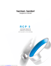 Harman Kardon RCP 5 Owner's Manual