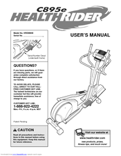 Healthrider HRE99940 User Manual