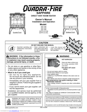 Quadra-Fire Direct Vent Room Heater 839-1440 Owner's Manual