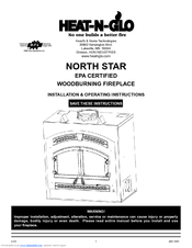 Heat & Glo North Star Installation And Operating Instructions Manual