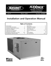 Heatcraft Refrigeration Products H-IM-FP Installation And Operation Manual