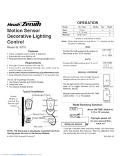 Heath Zenith SL-5210 User Manual