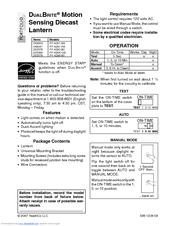 Heath Zenith DualBrite PF-4291-RS Manual
