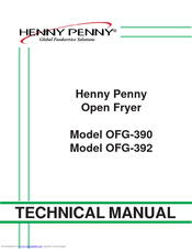 Henny Penny OFG-392 Technical Manual