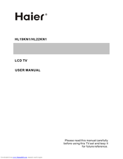 Haier HL22KN1 User Manual