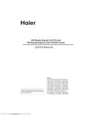 Haier L22T12W-A User Manual