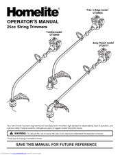 Homelite Trim 'n Edge UT20933 Operator's Manual