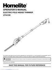 Homelite UT44160 Operator's Manual