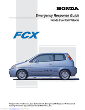 Honda FCX Emergency Response Manual