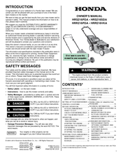 Honda 00X31-VL0-U540 Owner's Manual
