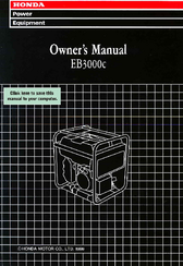 Honda EB3000c Owner's Manual