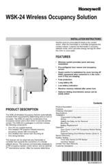 Honeywell WSK-24 Installation Instructions Manual