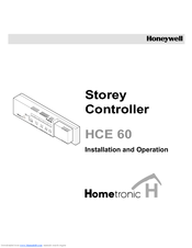 Honeywell HCE 60 Installation And Operation Manual