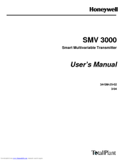 Honeywell SMV 3000 User Manual
