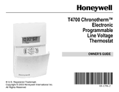 Honeywell CHRONOTHERM T4700 Owner's Manual